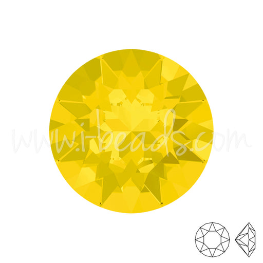 Swarovski 1088 xirius chaton yellow opal 8mm-SS39 (3)