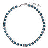 Halskettenfassung für 38 Swarovski 1088 SS39 silber-plattiert (1)