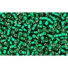 Kaufen Sie Perlen in Deutschland cc36 - Toho rocailles perlen 15/0 silver lined green emerald (5g)