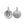 Perlen Einzelhandel Charm Buchstabe U Antik Silber - plattiert 11mm (1)