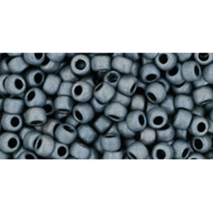 Kaufen Sie Perlen in Deutschland cc611 - Toho rocailles perlen 8/0 matt colour opaque grey (10g)