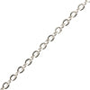 Kaufen Sie Perlen in Deutschland Versilberte kette mit 1,6mm ovalen ringen (1m)