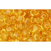 cc2 - Toho rocailles perlen 6/0 transparent light topaz (10g)