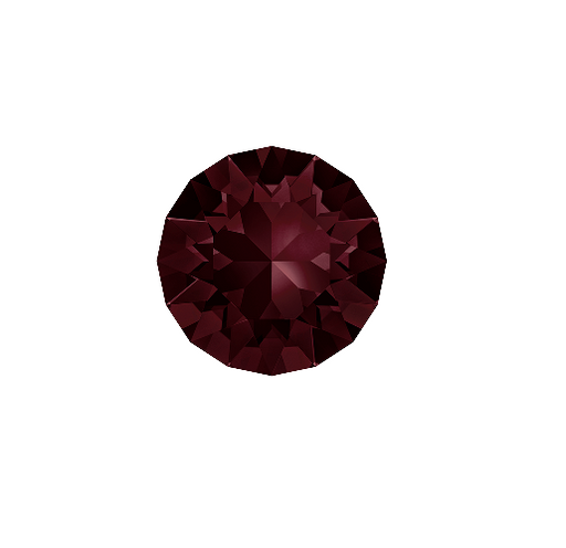 Kaufen Sie Perlen in Deutschland Swarovski 1088 xirius chaton BURGUNDY foiled 5.27-5.44mm-ss24 (6)