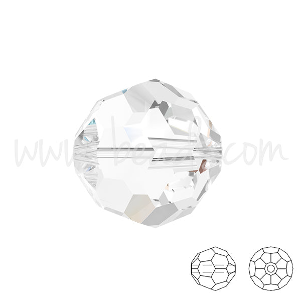 Swarovski 5000 runde Perlen  crystal 4mm (20)