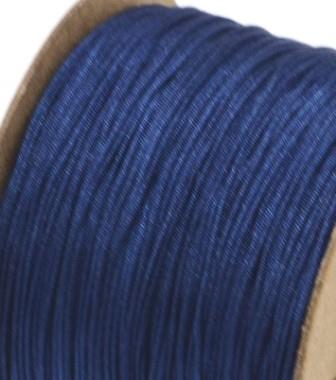 Geflochtene Nylonschnur - 0,5 mm - blau marine - (3 m)