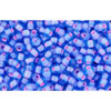 cc938 - Toho rocailles perlen 11/0 aqua/ pink (10g)