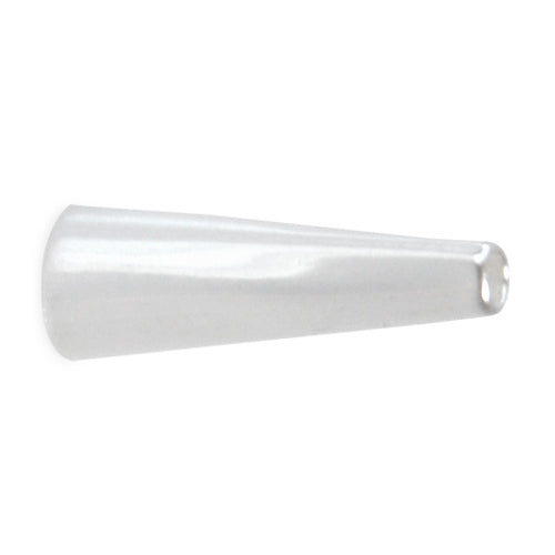 Perle Kegel aus sterling silber 12x4mm (1)