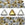 Perlen Einzelhandel KHEOPS par PUCA 6mm california silver (10g)