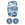 Perlen Einzelhandel Swarovski 5045 rondelle Perlen denim blue 8mm (2)