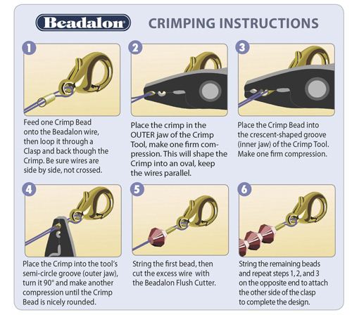 Beadalon quetschperlenzange standard