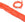 Perlen Einzelhandel Handgefärbte echte Seidenschnur ORANGE 2mm(1m)