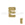 Perlengroßhändler in Deutschland Buchstabenperle E vergoldet 7x6mm (1)