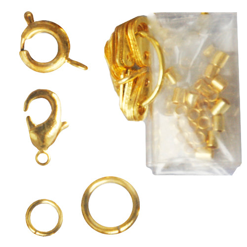 Kaufen Sie Perlen in Deutschland Beadalon Zubehör-Auswahl Goldfarben 132 Stück (1)