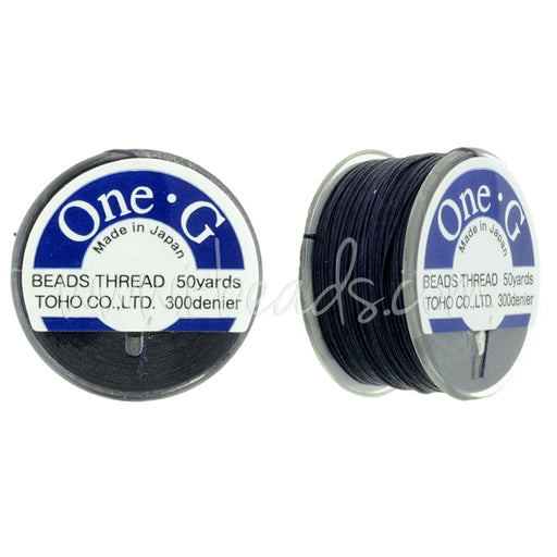 Toho One-G Perlenfaden Navy 45m (1)