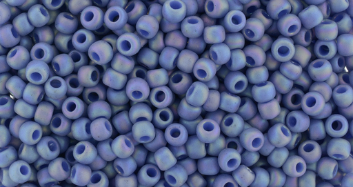 Kaufen Sie Perlen in Deutschland cc2636F - Toho Rocailles Perlen 11/0 semi glazed rainbow Soft Blue (10g)