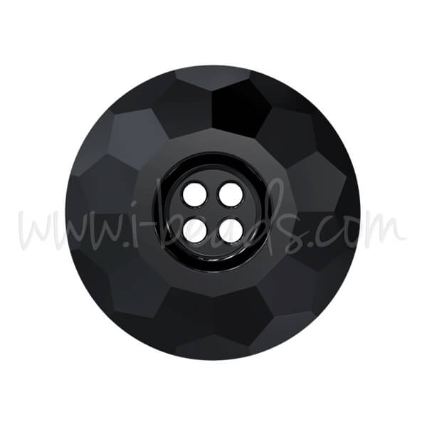 Swarovski 3008 Knopf jet 14mm (1)