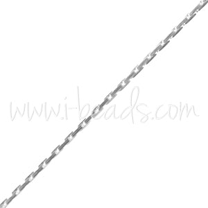 Kaufen Sie Perlen in Deutschland Feine Kette 0.65mm Silber-Gefüllt (50cm)