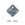 Perlen Einzelhandel Swarovski 6431 Princess Cut Anhänger Montana 9mm (2)