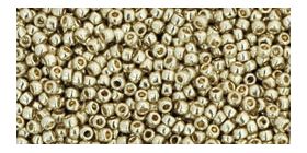 Kaufen Sie Perlen in Deutschland ccpf558  - Toho beads 15/0 Permanent Finish Galvanized Aluminum (100g)