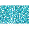 Kaufen Sie Perlen in Deutschland cc23 - Toho rocailles perlen 15/0 silver lined aquamarine (5g)