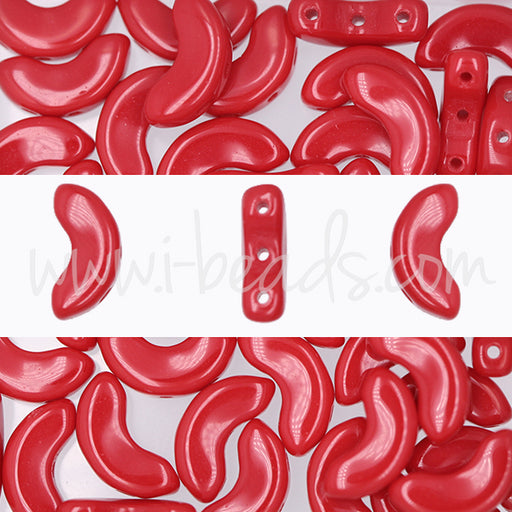 Kaufen Sie Perlen in Deutschland Arcos par Puca 5x10mm opaque coral red (10g)