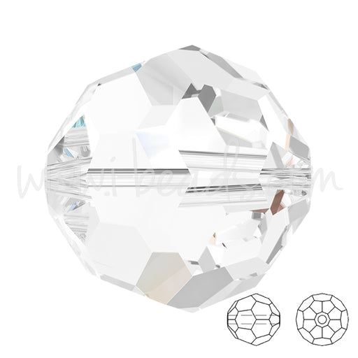 Swarovski 5000 runde Perlen  crystal 10mm (2)