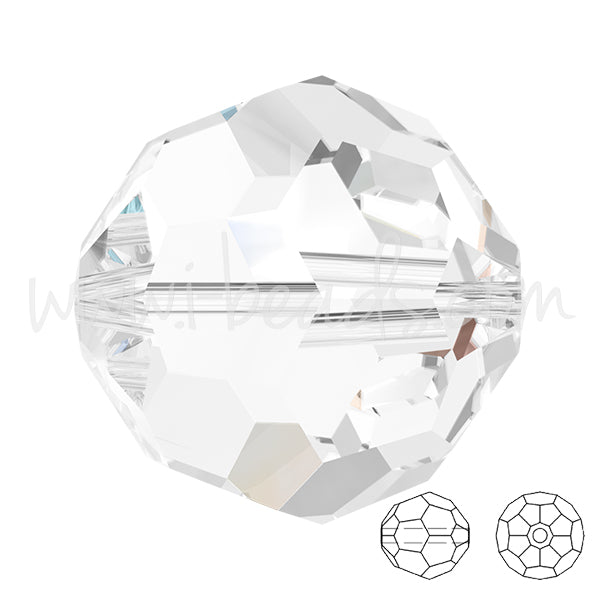 Swarovski 5000 runde Perlen  crystal 10mm (2)