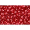 cc5b - Toho rocailles perlen 8/0 transparent siam ruby (10g)