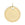 Perlengroßhändler in Deutschland Goldene Edelstahl Medaille mit Ring 20mm (Stückzahl:1)