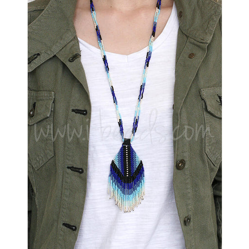 DIY Indianische Fransen Halskette