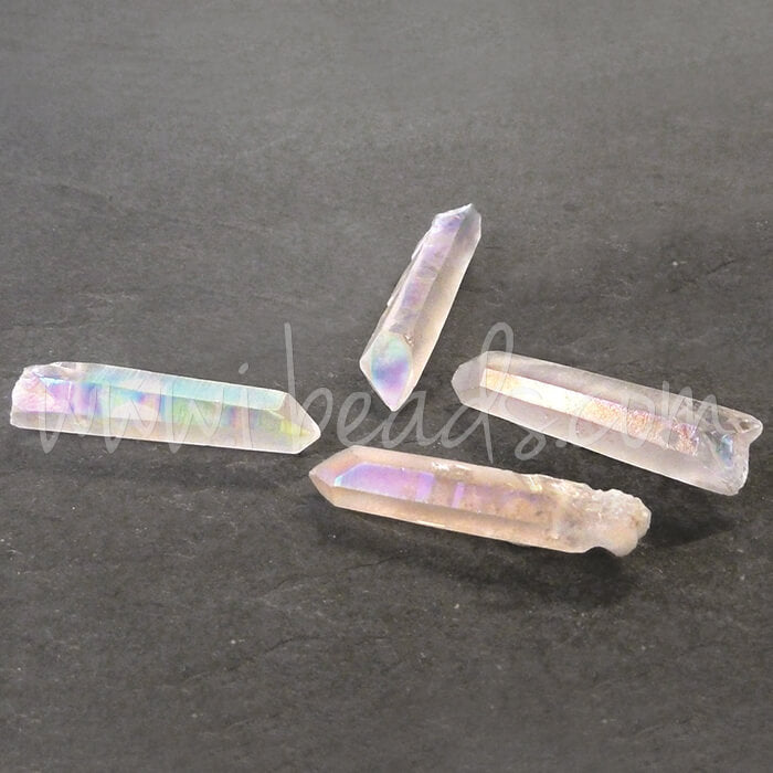 Kristallspalten Anhänger aus Quarz Regenbogen (4)