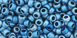Kaufen Sie Perlen in Deutschland cc511f - Toho rocailles perlen 8/0 higher metallic frosted mediterranean blue (10g)