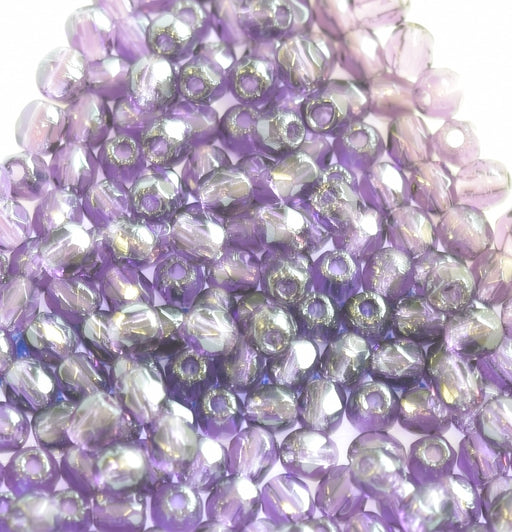 Kaufen Sie Perlen in Deutschland Glasschliffperlen tanzanite 3mm (50)