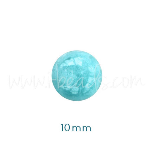 Runder cabochon Amazonit 10mm (1)