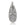 Perlengroßhändler in Deutschland Antike Silberlegierung und Kristall Strass Drop 60x23mm (1)