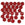 Perlengroßhändler in Deutschland Honeycomb Perlen 6mm red luminous (30)