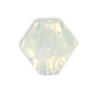 Kaufen Sie Perlen in Deutschland 5328 Swarovski xilion doppelkegel white opal 6mm (10)