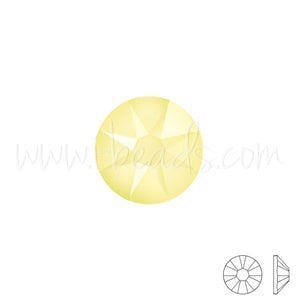 Kaufen Sie Perlen in Deutschland Strass Swarovski 2088 flat back crystal powder yellow ss12-3.1mm (80)