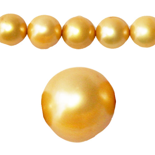 Kaufen Sie Perlen in Deutschland Süßwasser perlenstrang kartoffelform gold 6mm (1)