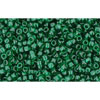 Kaufen Sie Perlen in Deutschland cc939 - Toho rocailles perlen 15/0 transparent green emerald (5g)