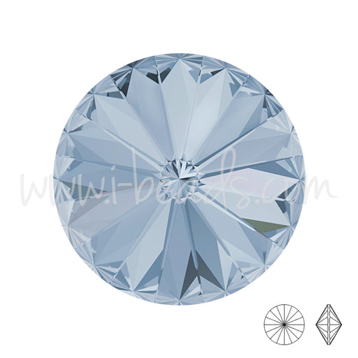 Swarovski 1122 rivoli crystal blue shade 12mm (1)