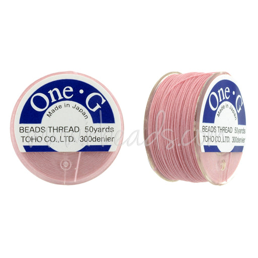 Toho One-G Perlenfaden Pink 45m (1)