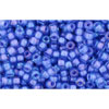 cc934 - Toho rocailles perlen 11/0 light sapphire/ opaque purple (10g)