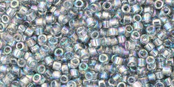 cc176 - Toho treasure perlen 11/0 Trans Rainbow Black Diamond (5g)
