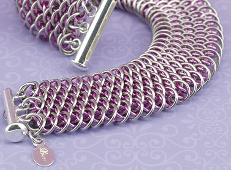 Beadalon 100 artistic draht chain-maille-ringe vermessingt mit anlaufschutz 18 kaliber 4.37mm (1)