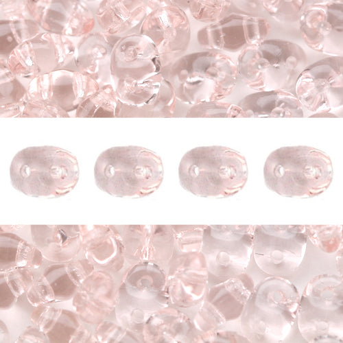 Kaufen Sie Perlen in Deutschland Super Duo Perlen 2.5x5mm Rosaline (10g)