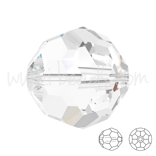 Swarovski 5000 runde Perlen  crystal 8mm (4)