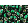 Kaufen Sie Perlen in Deutschland cc36 - Toho rocailles perlen 6/0 silver lined green emerald (10g)