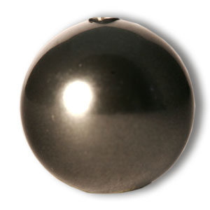 5810 Swarovski crystal dark grey pearl 10mm (10)
